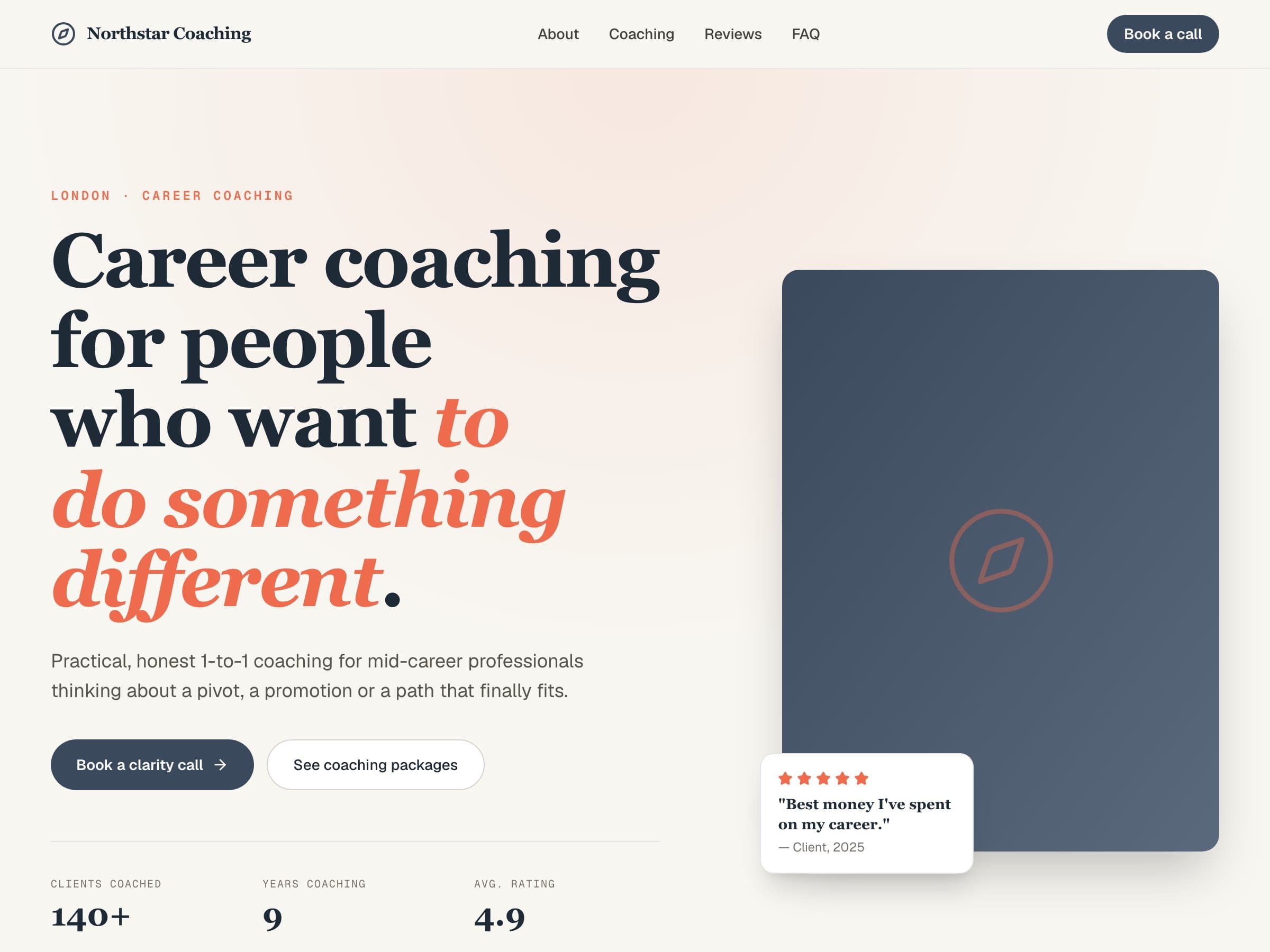 Northstar Coaching demo site